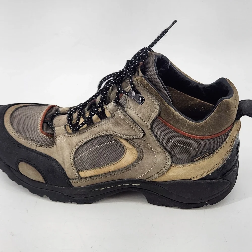 Danner Agitator 45 GTX Hiking Shoes Mens 13‎ Gore Tex Trail Outdoor Brown Gray
